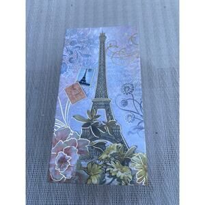 Pooch & Sweetheart ~Eiffel Tower Music Box w/Almond SOAP~ Plays "Fur Elise"~ NEW